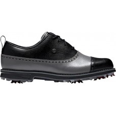 FootJoy Women's 2021 DryJoys Premiere Cleated Golf Black/Charcoal Shoes