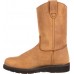 Georgia Boot Men's Farm & Ranch Wellington Comfort Core Work Mississippi Tan Boots