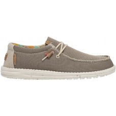 Hey Dude Men's Wally Sox Funk Shoes, Desert Brown