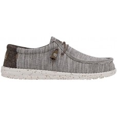 Hey Dude Men's Wally Stretch Shoes, Limestone