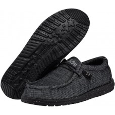 Hey Dude Men's Wally Stretch Shoes, Midnight