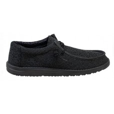 Hey Dude Wally Sox Micro Shoe, Black
