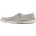 Hey Dude Women's Wendy Chambray Shoes, Light Grey