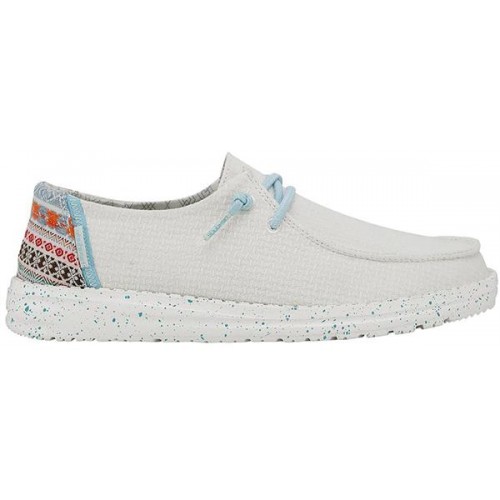 Hey Dude Women's Wendy Shoes, White Hey Dude Women's Wendy Shoes, White