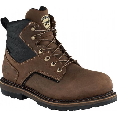 Irish Setter Men's Ramsey 2.0 6'' Waterproof Work Brown Boots Irish Setter Men's Ramsey 2.0 6'' Waterproof Work Brown Boots