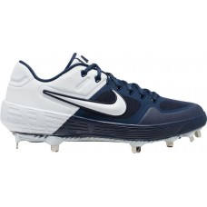 Nike Alpha Huarache Elite 2 Metal Baseball Navy/White Cleats