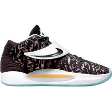 Nike KD14 Basketball Black/White/Orange Shoes