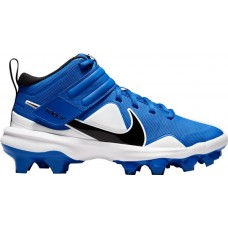 Nike Kids' Force Trout 7 Pro MCS Baseball Blue/White Cleats
