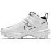 Nike Kids' Force Trout 7 Pro MCS Baseball White/Black Cleats