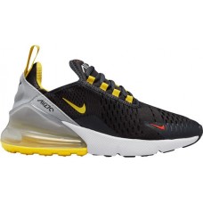 Nike Kids' Grade School Air Max 270 Grey/Yellow/White Shoes Nike Kids' Grade School Air Max 270 Grey/Yellow/White Shoes
