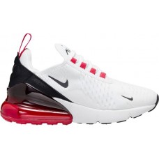 Nike Kids' Grade School Air Max 270 White/Red/Black Shoes Nike Kids' Grade School Air Max 270 White/Red/Black Shoes