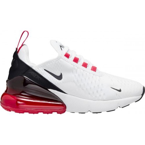 Nike Kids' Grade School Air Max 270 White/Red/Black Shoes Nike Kids' Grade School Air Max 270 White/Red/Black Shoes