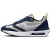 Nike Kids' Grade School Air Max Dawn White/Navy/Yellow Shoes Nike Kids' Grade School Air Max Dawn White/Navy/Yellow Shoes