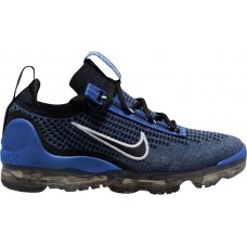 Nike Kids' Grade School Air VaporMax 2021 Flyknit Game Royal/White/Black Shoes