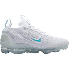 Nike Kids' Grade School Air VaporMax 2021 Flyknit White/Pink Shoes Nike Kids' Grade School Air VaporMax 2021 Flyknit White/Pink Shoes