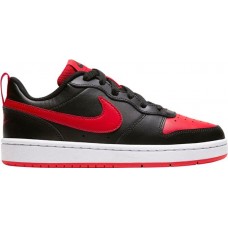 Nike Kids' Grade School Court Borough Low 2 Black/Red Shoes