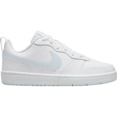 Nike Kids' Grade School Court Borough Low 2 Light Blue/White Shoes Nike Kids' Grade School Court Borough Low 2 Light Blue/White Shoes
