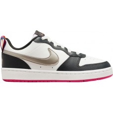 Nike Kids' Grade School Court Borough Low 2 SE White/Pink Shoes
