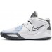 Nike Kids' Grade School Kyrie Infinity Basketball White/Grey/Blue Shoes