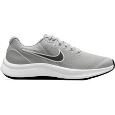 Nike Kids Grade School Star Runner 3 Grey/Black Shoes Nike Kids Grade School Star Runner 3 Grey/Black Shoes