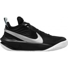 Nike Kids' Grade School Team Hustle D 10 Basketball Black/Volt Shoes