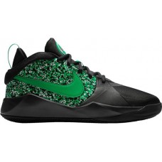 Nike Kids' Grade School Team Hustle D 9 Basketball Black/Green Shoes Nike Kids' Grade School Team Hustle D 9 Basketball Black/Green Shoes