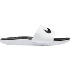 Nike Kids' Kawa White/Black Slides Nike Kids' Kawa White/Black Slides