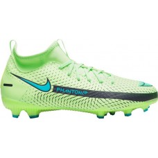 Nike Kids' Phantom GT Academy Dynamic Fit FG Soccer Green/Black Cleats