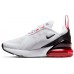 Nike Kids' Preschool Air Max 270 White/Red/Black Shoes Nike Kids' Preschool Air Max 270 White/Red/Black Shoes