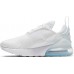 Nike Kids' Preschool Air Max 270 White/White/Silver Shoes