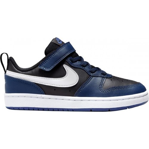 Nike Kids' Preschool Court Borough Low 2 Black/Blue/Purple Shoes Nike Kids' Preschool Court Borough Low 2 Black/Blue/Purple Shoes