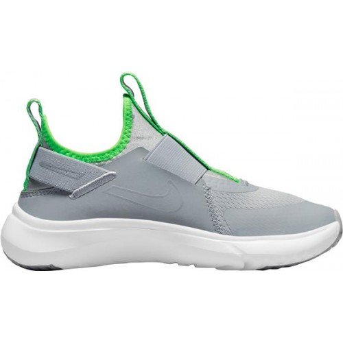 Nike Kids' Preschool Flex Plus Running Grey/Silver/Green Shoes Nike Kids' Preschool Flex Plus Running Grey/Silver/Green Shoes