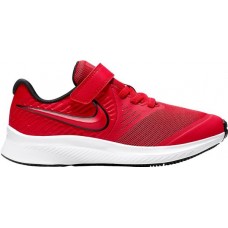 Nike Kids' Preschool Star Runner 2 Running University Red/Black Shoes