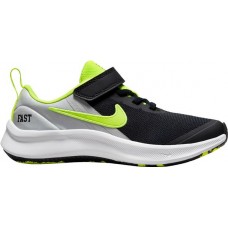 Nike Kids Preschool Star Runner 3 Black/Cool Grey/Volt Shoes Nike Kids Preschool Star Runner 3 Black/Cool Grey/Volt Shoes