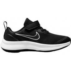 Nike Kids Preschool Star Runner 3 Black/White Shoes