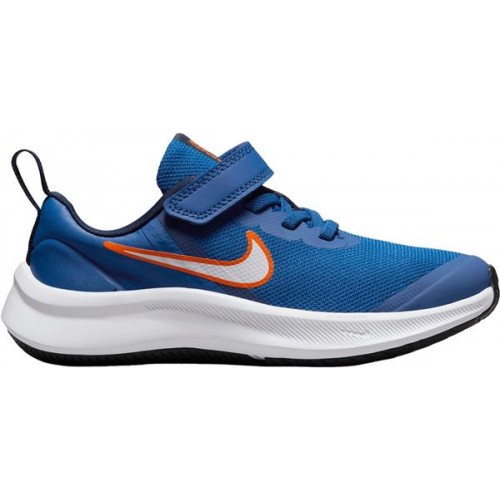 Nike Kids Preschool Star Runner 3 Game Royal/White Shoes Nike Kids Preschool Star Runner 3 Game Royal/White Shoes