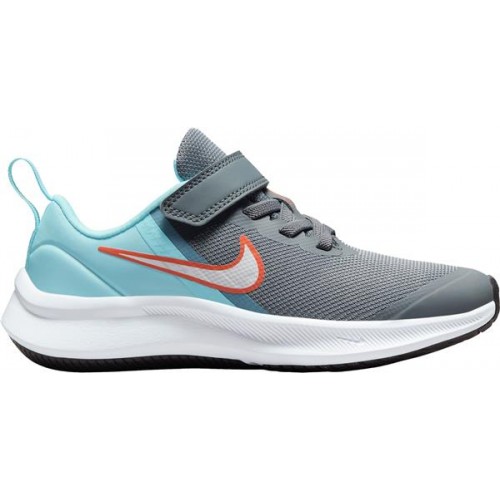 Nike Kids Preschool Star Runner 3 Magic Ember/Grey Shoes Nike Kids Preschool Star Runner 3 Magic Ember/Grey Shoes