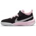 Nike Kids' Preschool Team Hustle D 10 Basketball Black/Pink/Silver Shoes