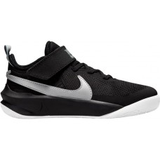 Nike Kids' Preschool Team Hustle D 10 Basketball Black/Volt Shoes