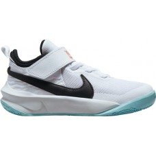 Nike Kids' Preschool Team Hustle D 10 Basketball White/Copa Shoes Nike Kids' Preschool Team Hustle D 10 Basketball White/Copa Shoes