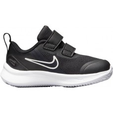 Nike Kids Toddler Star Runner 3 Black/White Shoes Nike Kids Toddler Star Runner 3 Black/White Shoes