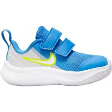 Nike Kids Toddler Star Runner 3 Grey/Blue Shoes Nike Kids Toddler Star Runner 3 Grey/Blue Shoes