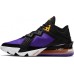 Nike LeBron 18 Low Basketball Black/White/Purple Shoes