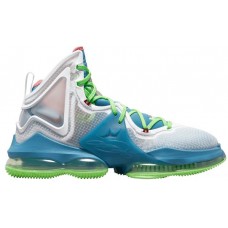 Nike Lebron 19 Basketball Blue/Green/White Shoes