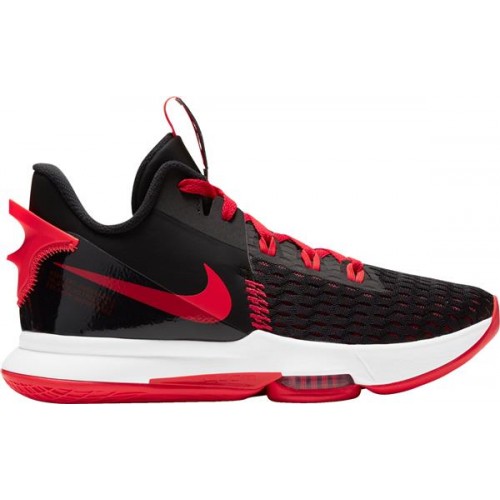 Nike LeBron Witness 5 Basketball Blk/Brt Crmsn/Uni Red Shoes Nike LeBron Witness 5 Basketball Blk/Brt Crmsn/Uni Red Shoes