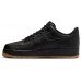 Nike Men's Air Force 1 '07 Black/Gum Shoes Nike Men's Air Force 1 '07 Black/Gum Shoes