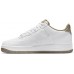 Nike Men's Air Force 1 '07 White/Khaki Shoes