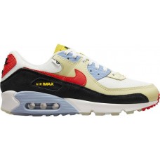 Nike Men's Air Max 90 Lemon Drop/Team Orange Shoes Nike Men's Air Max 90 Lemon Drop/Team Orange Shoes
