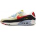 Nike Men's Air Max 90 Lemon Drop/Team Orange Shoes Nike Men's Air Max 90 Lemon Drop/Team Orange Shoes