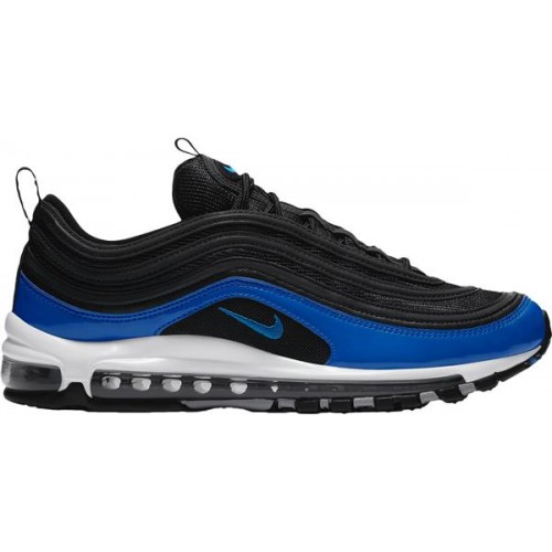 Nike Men's Air Max 97 Black/Blue/White Shoes Nike Men's Air Max 97 Black/Blue/White Shoes